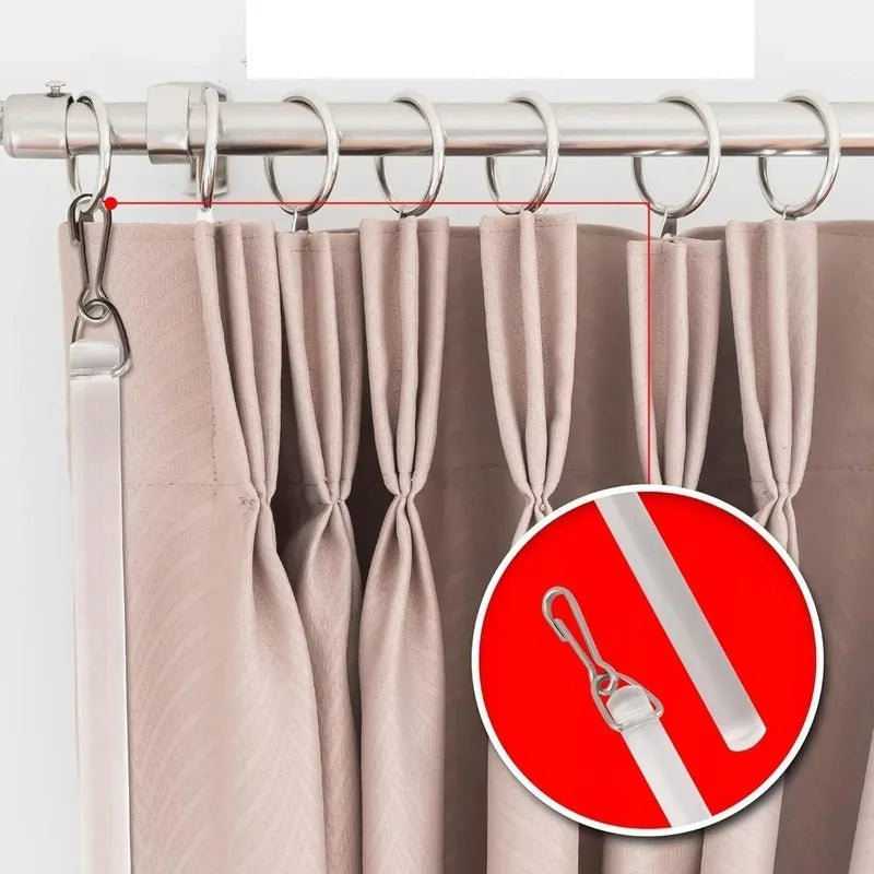 2-Pack Curtain Pull Wand with Hook – Drapery Opening Stick Curtain Pull Wand Axl