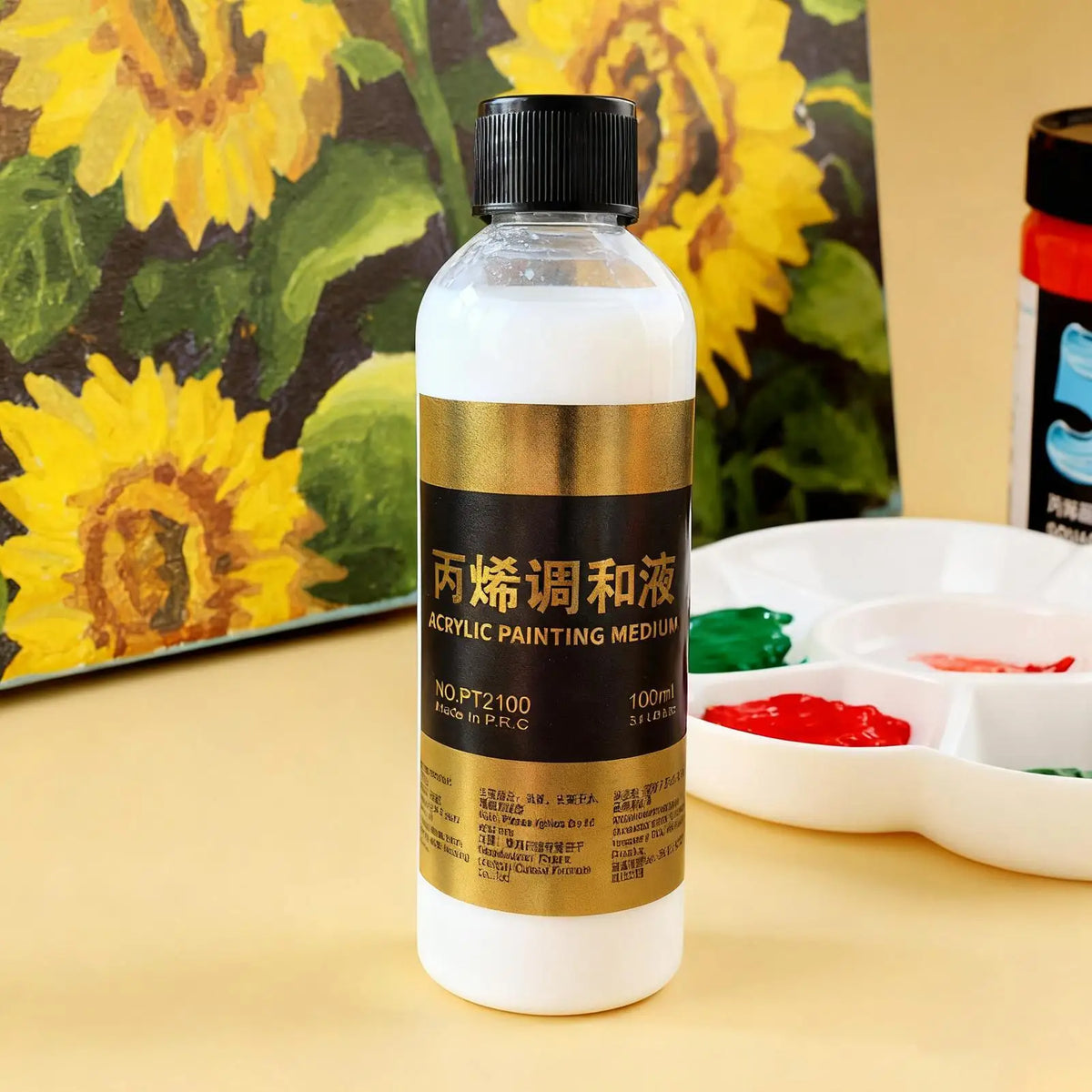 Acrylic Paint Thinner 100ml – Fluid Aid for Color Blending Acrylic Paint Additive Axl