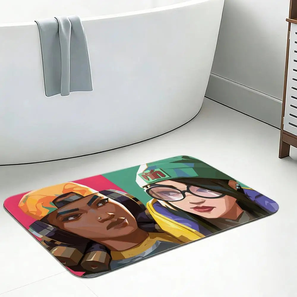Diatomite Bath Mat – Quick Dry, Anti-Slip & Absorbent Diatomite Bath Mat Axl