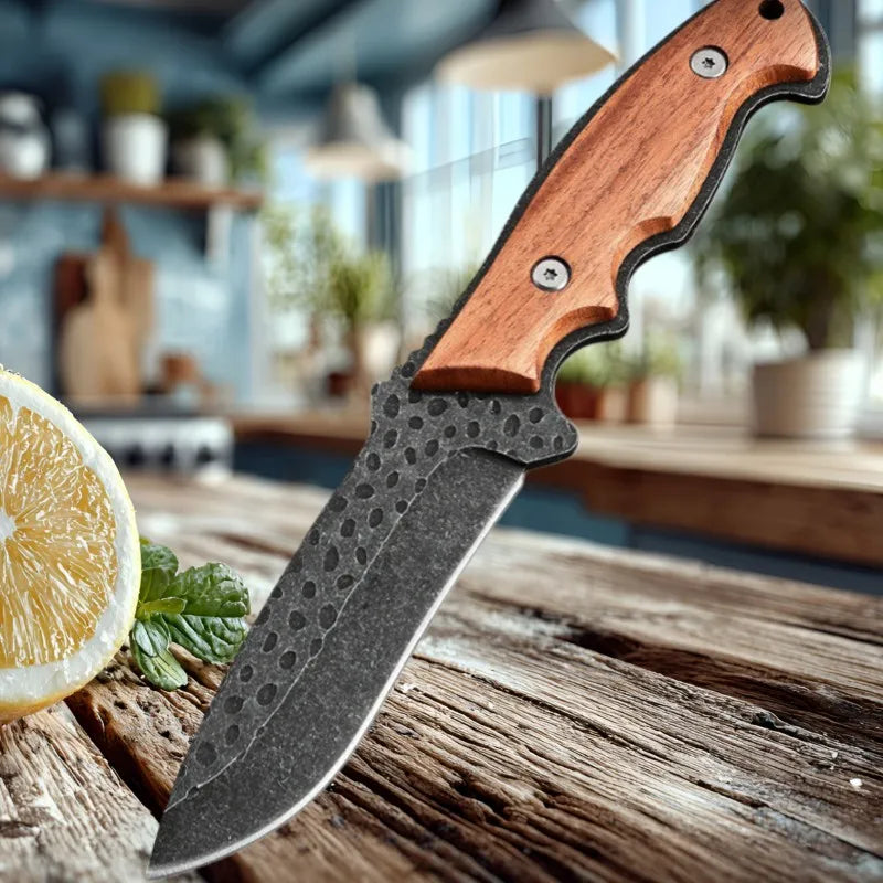 5-Inch Forged Boning Knife – Sharp Stainless Steel Chef Knife Boning Knife Axl