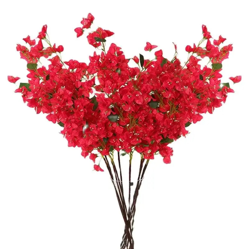 Artificial Bougainvillea Flower Branch – Faux Silk Decor Artificial Flower Branch Axl