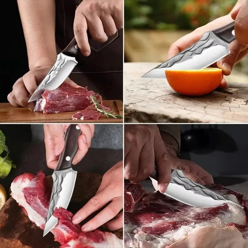InLeung Boning Knife – Stainless Steel & Wooden Handle Chef Knife Boning Knife Axl