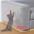 Cat Scratch Guard Tape 10pc – Clear Furniture Protector Stickers Cat Scratch Deterrent Axl 15X45cm-10pcs