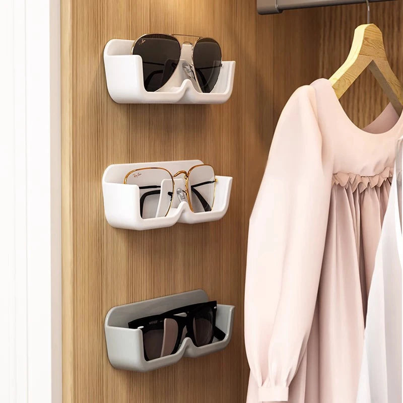 Wall Mounted Sunglasses & Eyeglasses Organizer Holder Rack Eyewear Organizer Rack Axl
