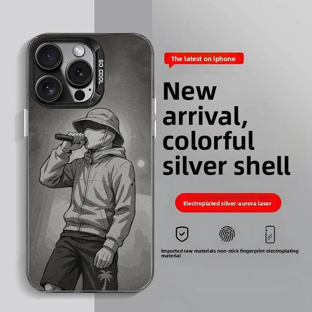 Rapper B-BENY JR iPhone Case – Colorful Anti-Fingerprint Cover iPhone Phone Case Axl z2 iPhone16promax