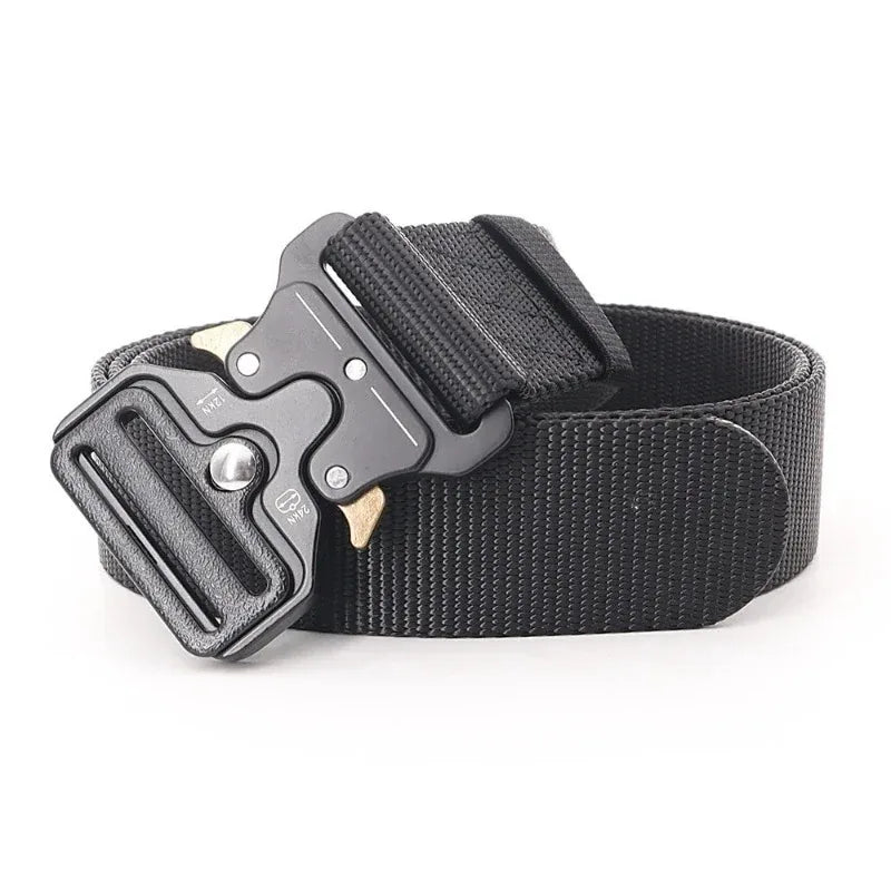 Unisex Quick-Release Nylon Belt 120cm/125cm – Outdoor Sports Nylon Sports Belt Axl