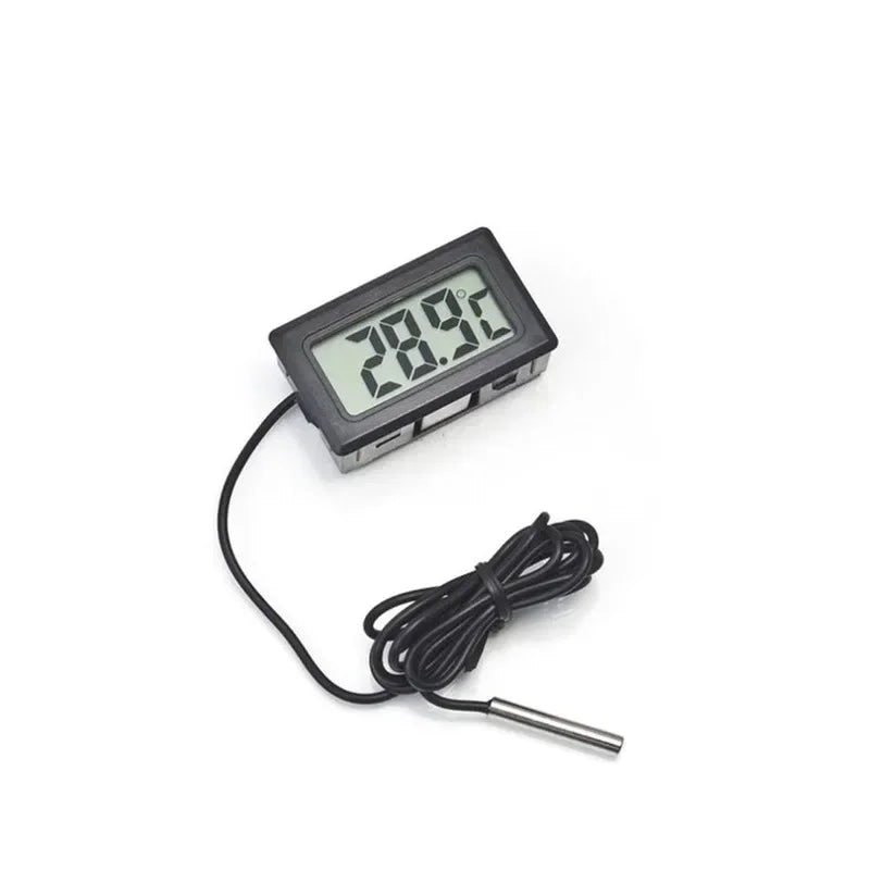 Digital LCD Aquarium Thermometer – Waterproof Probe Fish Tank Aquarium Thermometer Axl