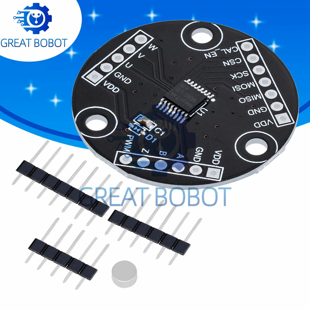MT6826S Magnetic Encoder Angle Sensor Module for Arduino Magnetic Encoder Module Axl Default Title