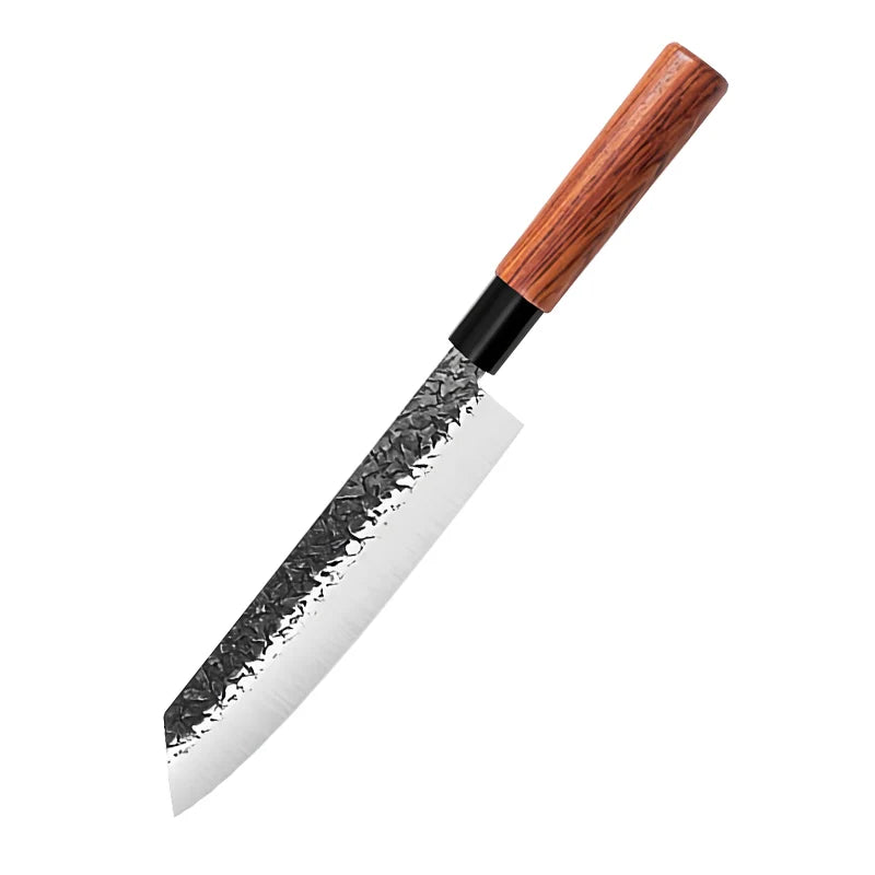 InLeung Damascus Chef Knife – Sharp Stainless Steel Kitchen Blade Chef Kitchen Knife Axl cleaver knife C