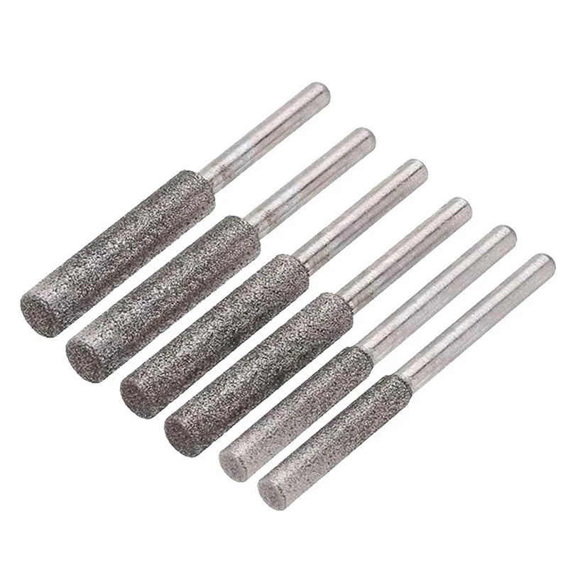 8-Piece Titanium Diamond Chainsaw Sharpener Bits 4/4.8/5.5mm Chainsaw Sharpener Bits Axl