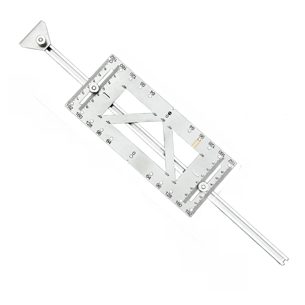 Cabinet Handle Drill Template – Metric & Inch Hole Jig Drilling Jig Template Axl Long China Mainland