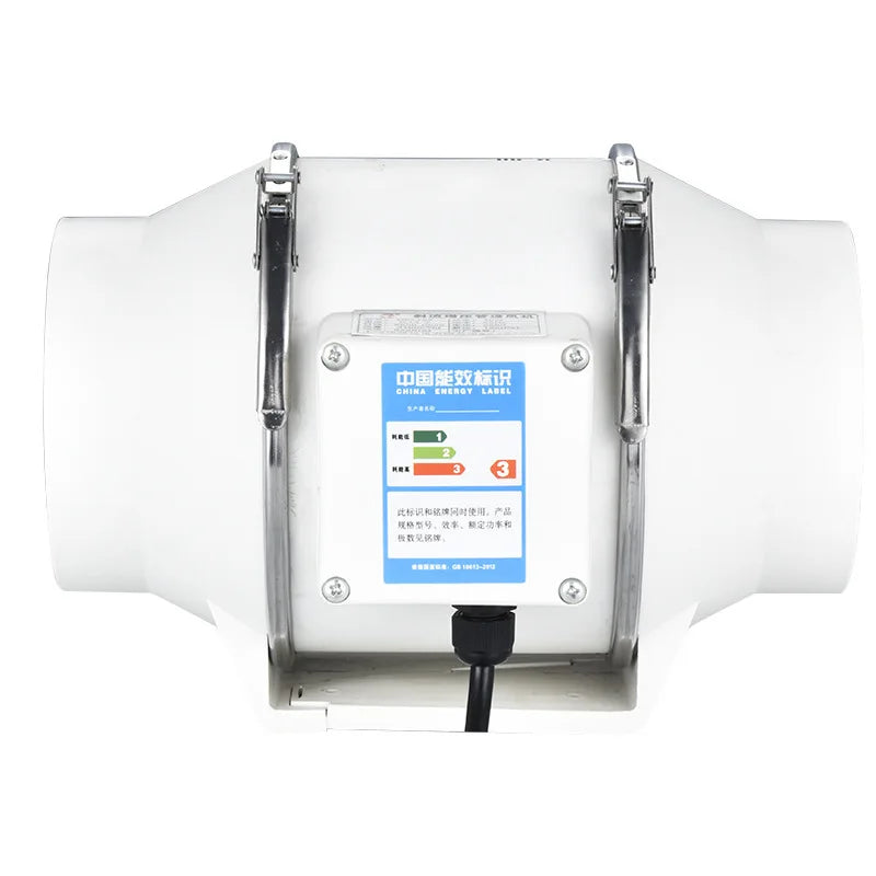 220V 4/5" Inline Duct Exhaust Fan – Kitchen & Bathroom Ventilator Inline Exhaust Fan Axl