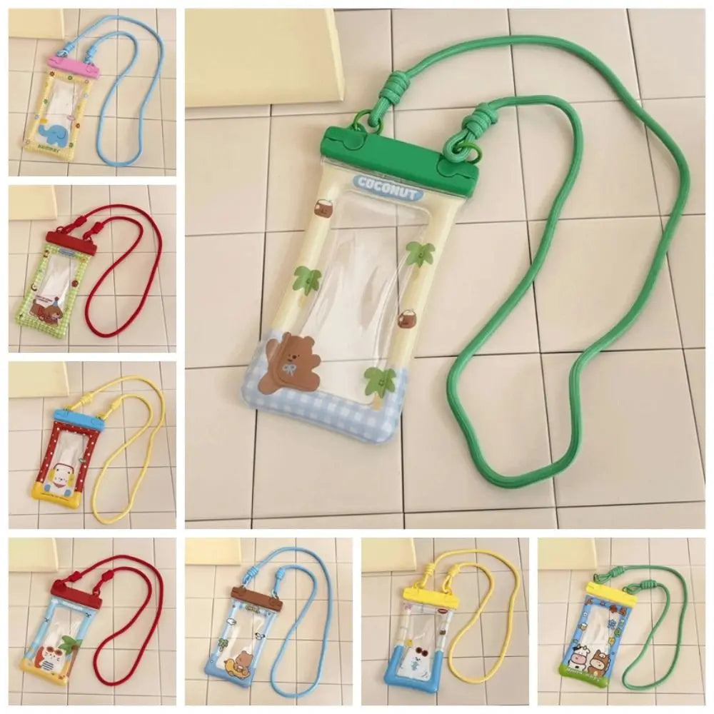 Waterproof Phone Pouch – Cartoon Crossbody Dry Bag for Beach Waterproof Phone Pouch Axl