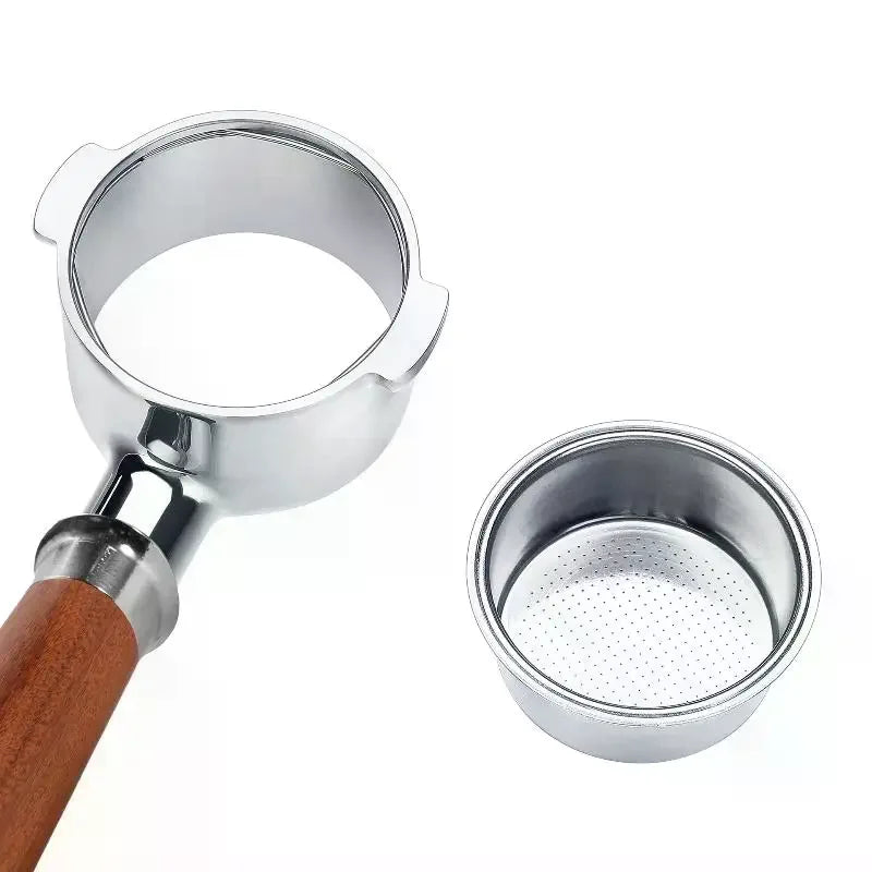 Bottomless Coffee Filter Basket 51mm 54mm 58mm Stainless Steel Coffee Filter Basket Axl