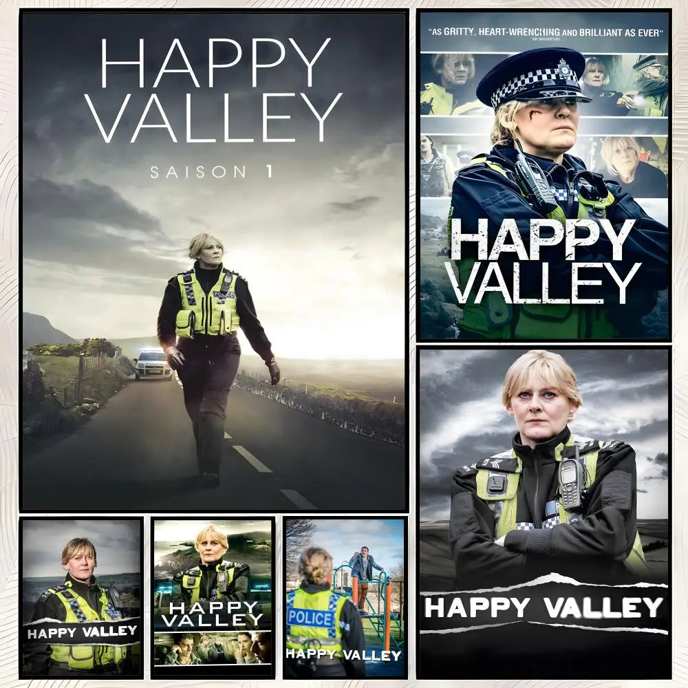 Happy Valley Poster – Self-Stick HD PVC Waterproof Wall Art Wall Art Poster Axl