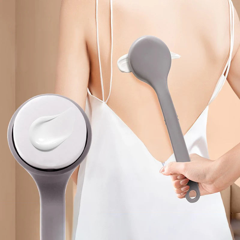 Long Handle Lotion Applicator – Back & Body Sponge Brush Lotion Applicator Brush Axl