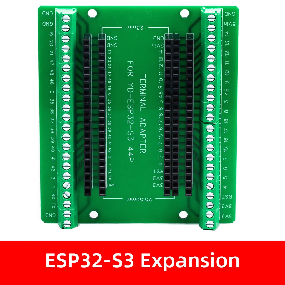 ESP32-S3 Dev Board & Expansion Kit – Wi-Fi & Bluetooth N16R8 Microcontroller Dev Board Axl Expansion