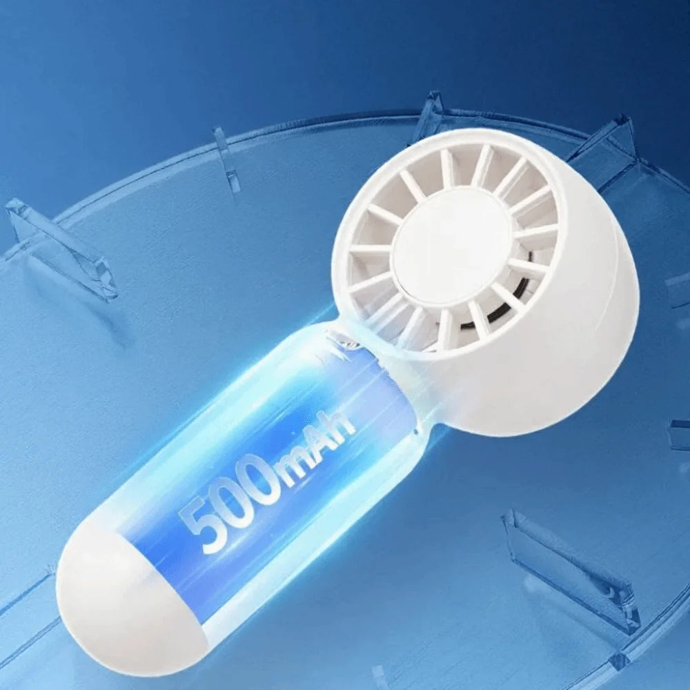 USB Rechargeable Handheld Mini Fan – 3 Speed Portable Travel Fan Handheld Mini Fan Axl