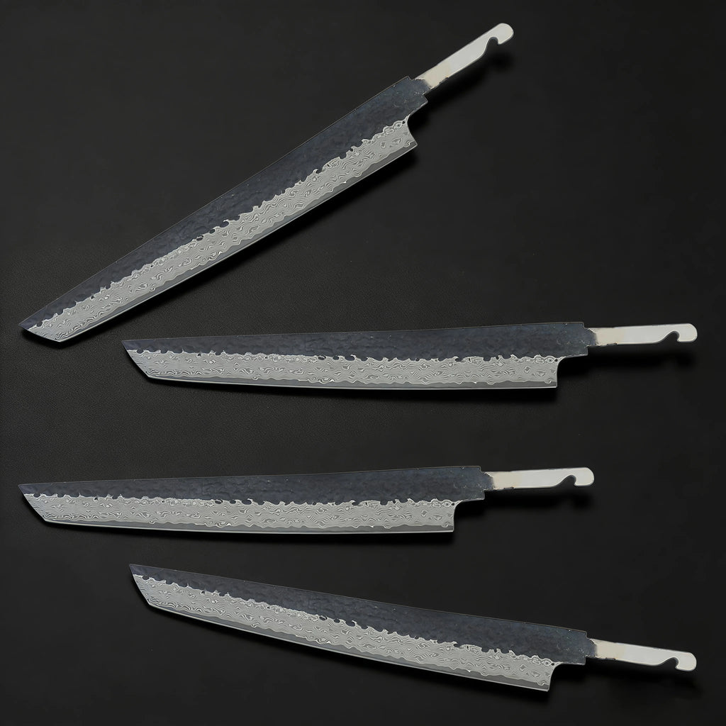 67-Layer Damascus Steel Sashimi Knife Blank Blade DIY Kit Knife Blank Blade Axl
