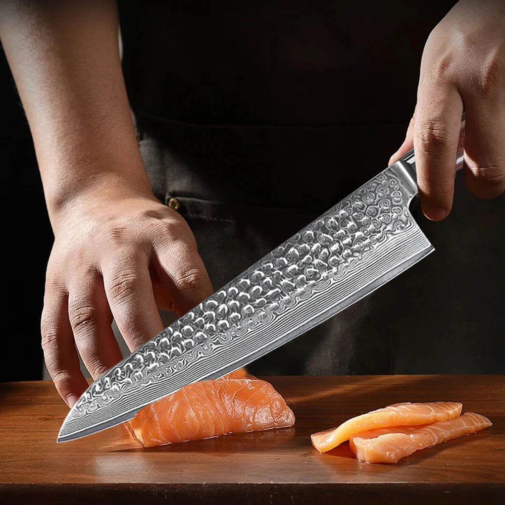Professional Chef Knife – Non-Slip Handle Stainless Steel 21cm Kitchen Chef Knife Axl