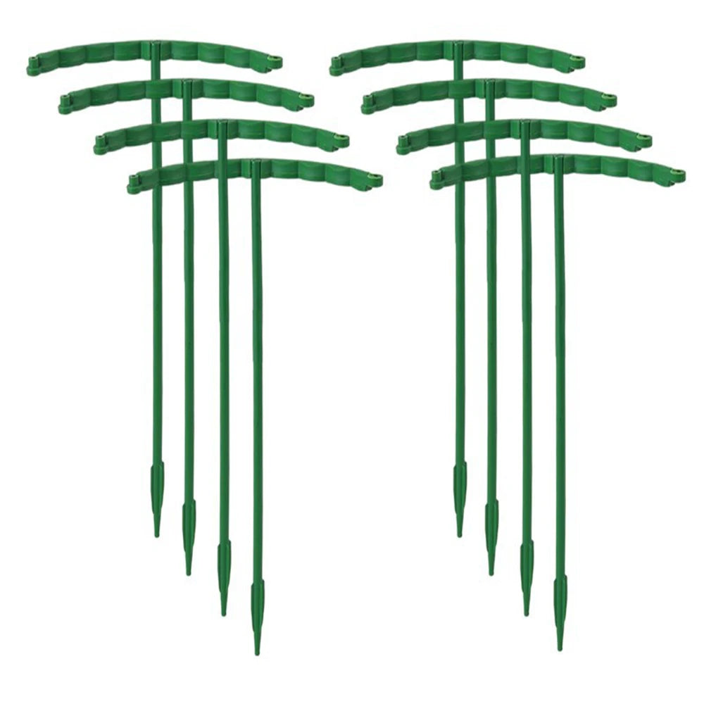 Plastic Plant Support Stakes – Flower & Greenhouse Rod Set Plant Support Stakes Axl 24CM-8PCS