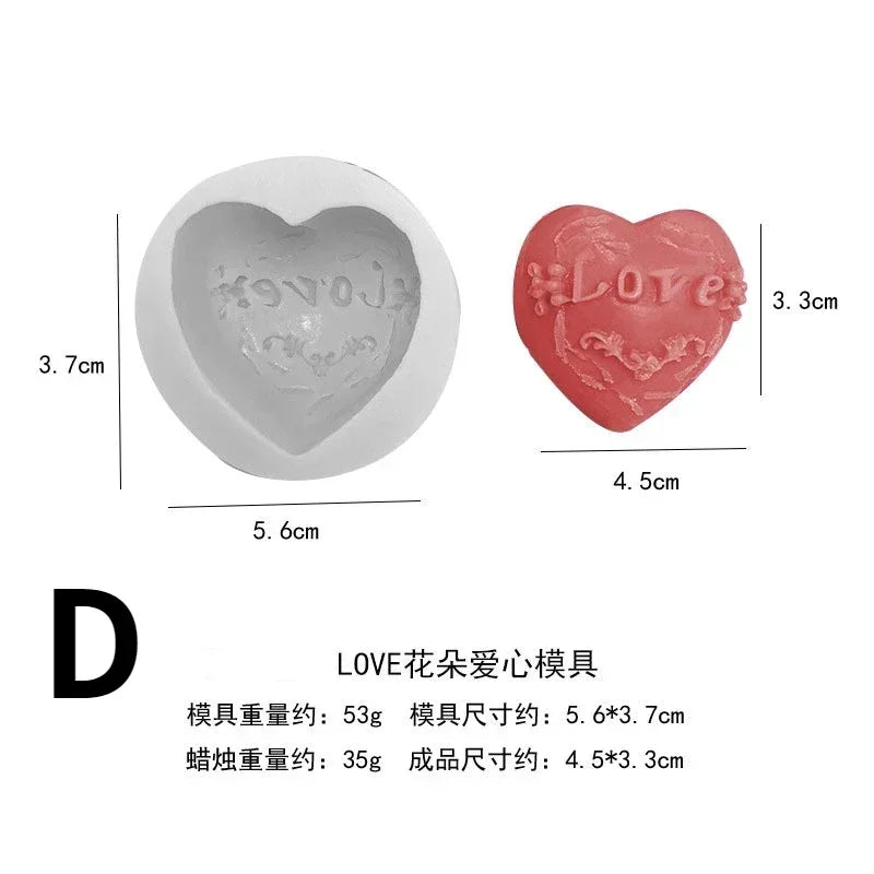 Rose & Bow Silicone Mold – Chocolate, Candy, Soap & Candle DIY Silicone Baking Mold Axl D