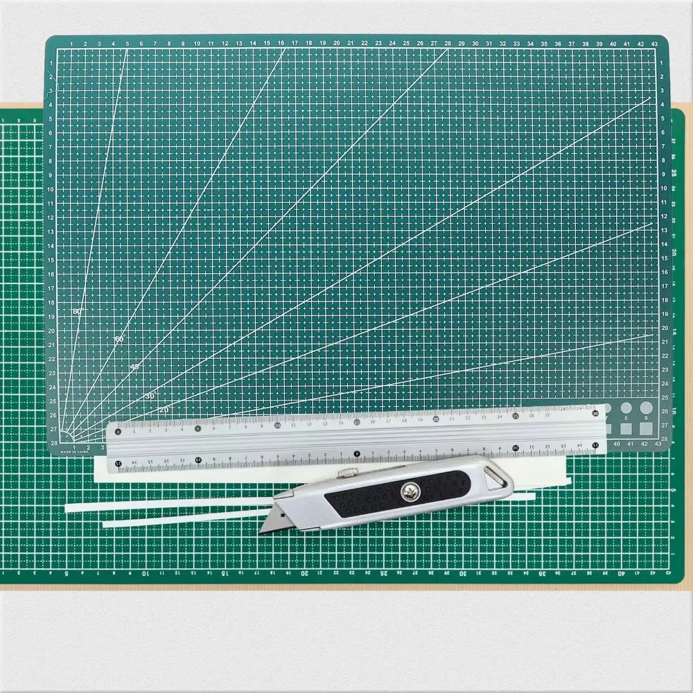 A3 PP Cutting Mat – Non-Slip Engraving & Patchwork Board Craft Cutting Mat Axl