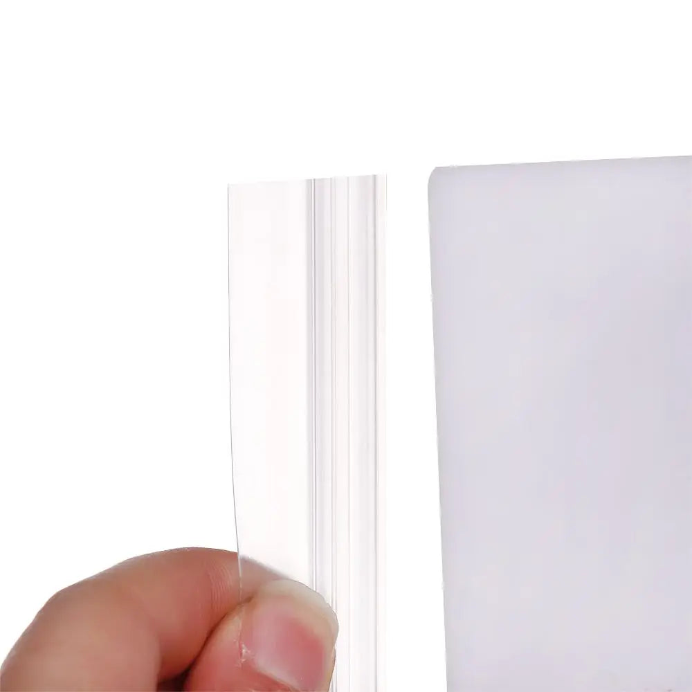 Shower Screen Door Seal Strip – PVC Water Baffle 4–12mm Door Seal Strip Axl