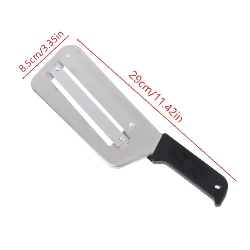 Double Blade Stainless Steel Vegetable Slicer & Fruit Shredder Vegetable Slicer Axl One size