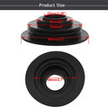 Rubber Dust Cover for Car Headlight – Universal LED Seal Cap Headlight Dust Cover Axl 1PC Black