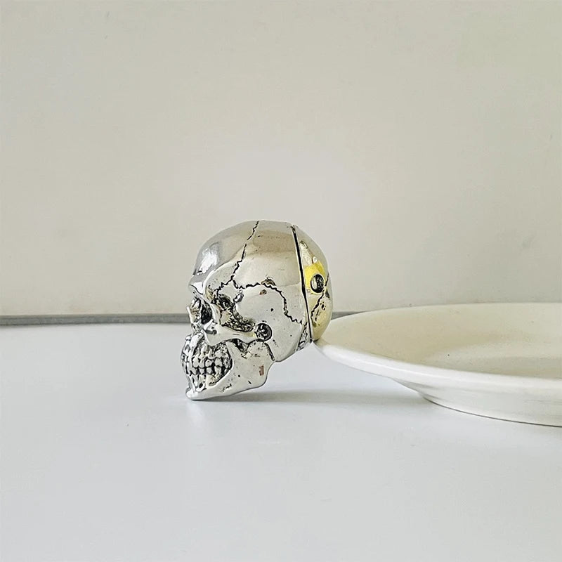 Metal Skull Motorcycle Key Cover – Universal Alloy Key Cap Motorcycle Key Cover Axl