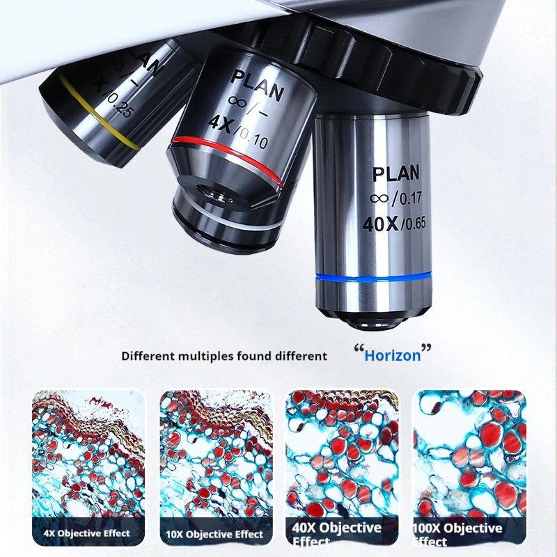 Research Grade Biological Microscope | Plan Infinity Optical System Biological Microscope Axl