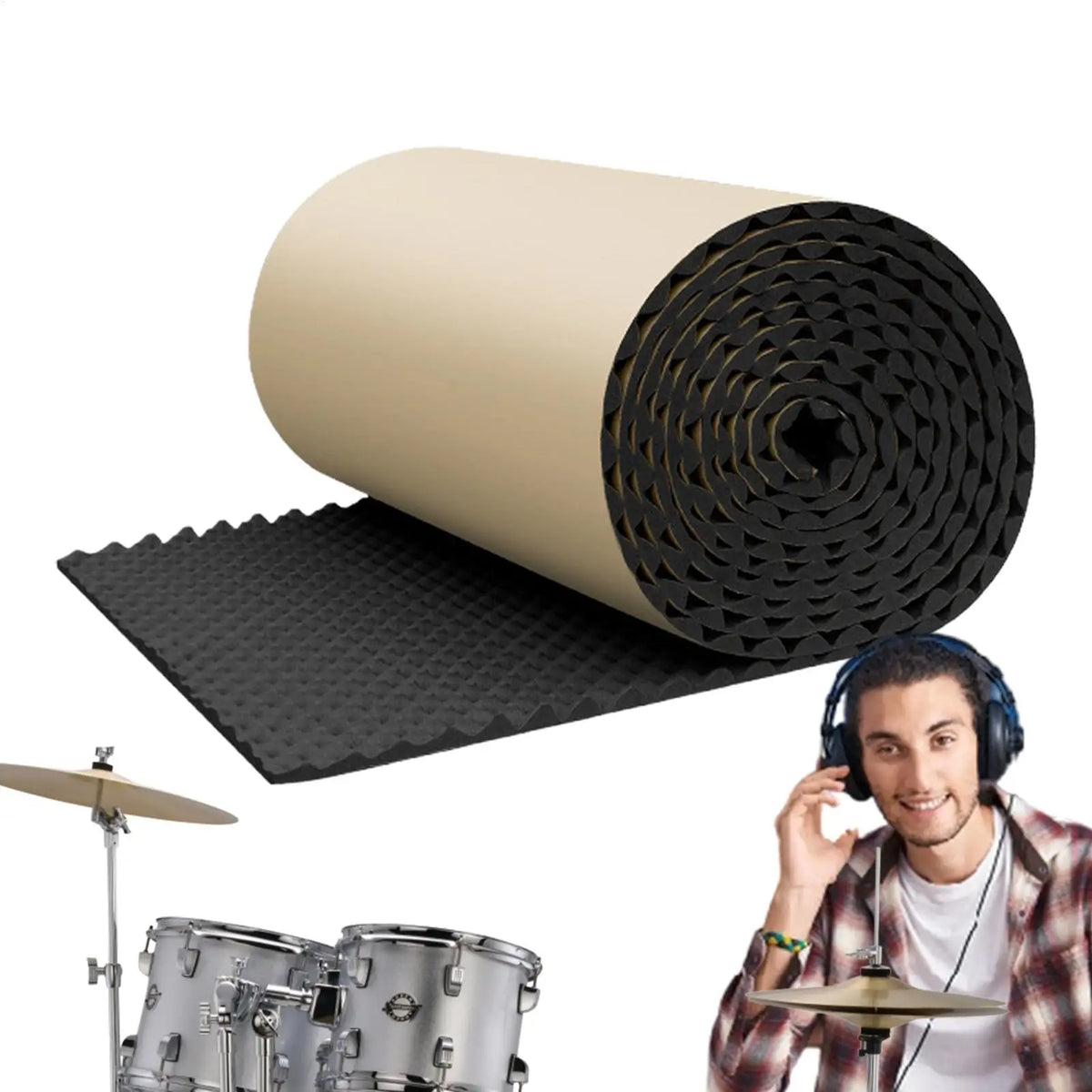 Self-Adhesive Acoustic Panels – Soundproofing Mat for Car & Studio Acoustic Soundproofing Mat Axl