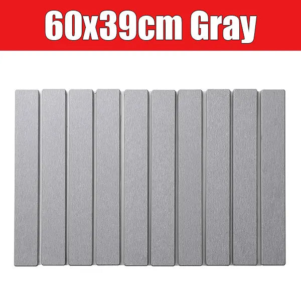 Diatomaceous Earth Dish Drying Mat – Foldable Non-Slip Stone Pad Dish Drying Mat Axl 60x39cm Gray others