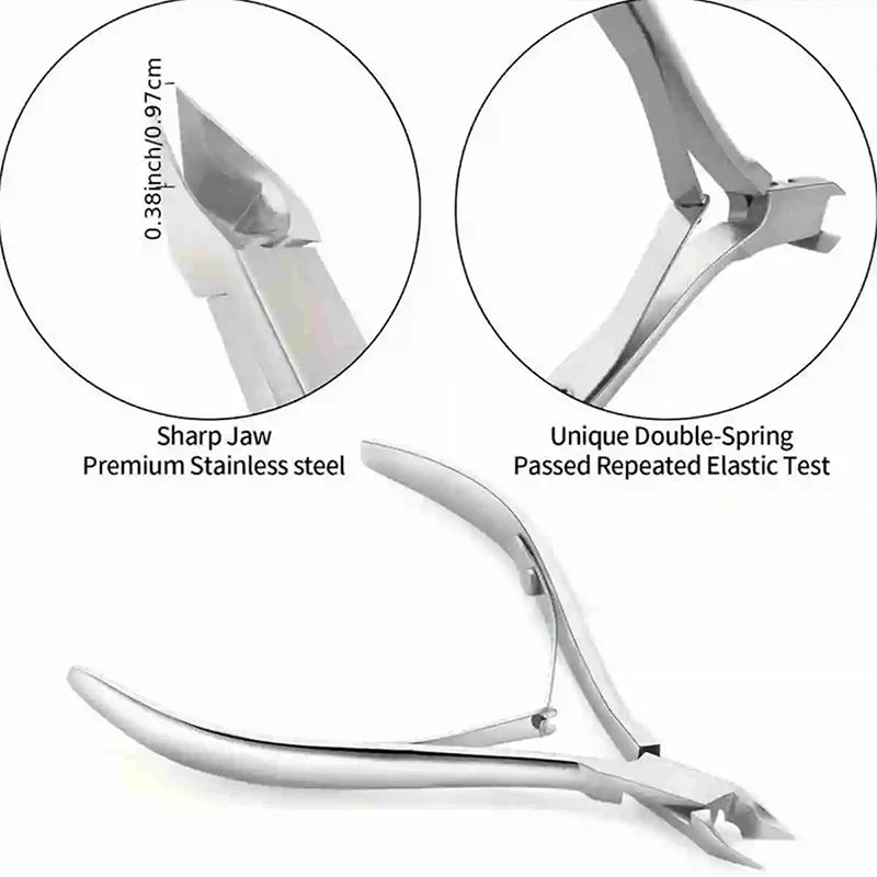 Cuticle Nipper & Nail Clipper – Manicure & Pedicure Tool Cuticle Nipper Axl