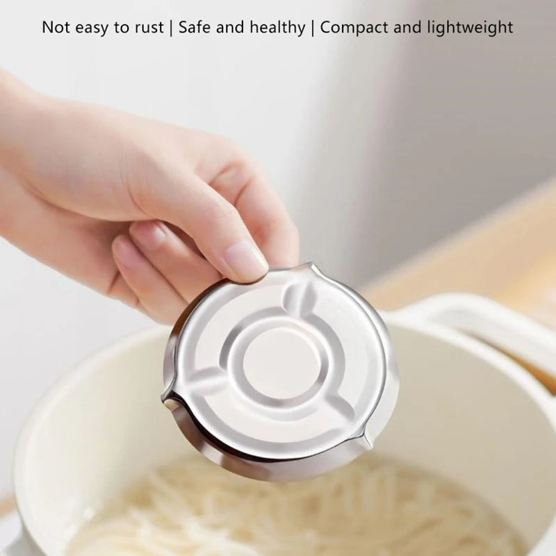 Stainless Steel Pot Watcher Disc – Stop Boiling Over Boil Control Disc Axl