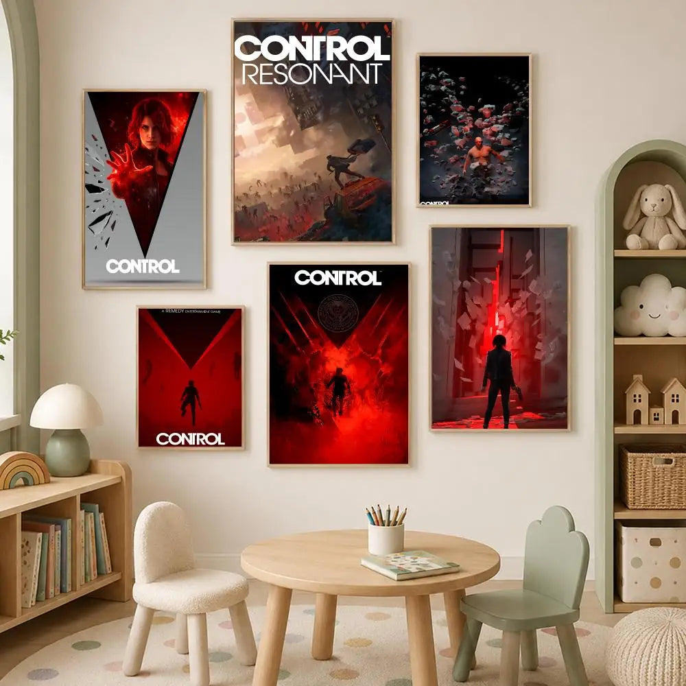 Game Controller Self-Stick Wall Poster – HD Waterproof Decor Wall Art Poster Axl