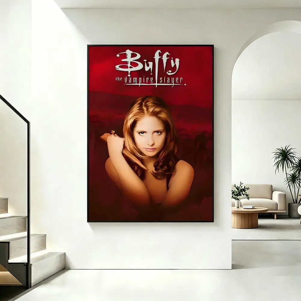 Buffy the Vampire Slayer HD Wall Poster | Home Decor Art Wall Art Poster Axl