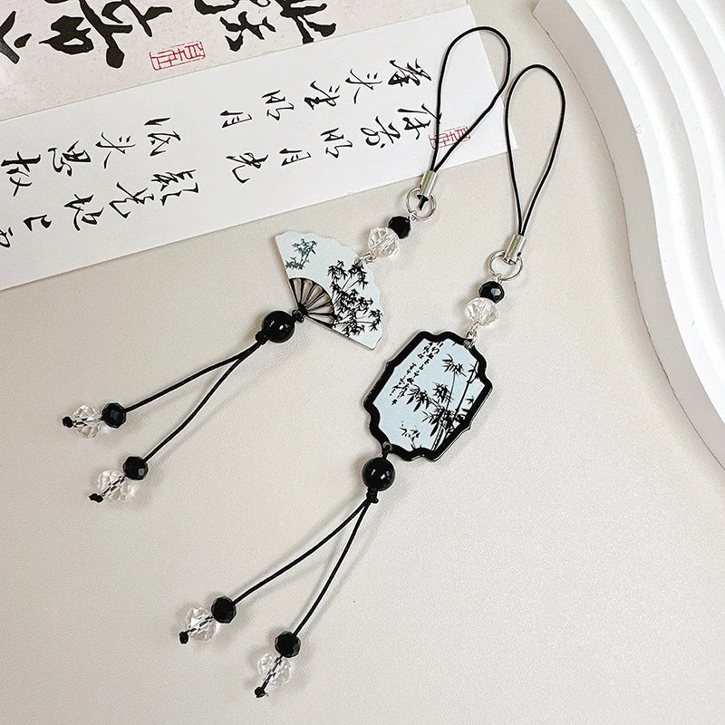 Chinese Retro Tassel Keychain – Phone Lanyard & Bag Charm Keychain Bag Charm Axl