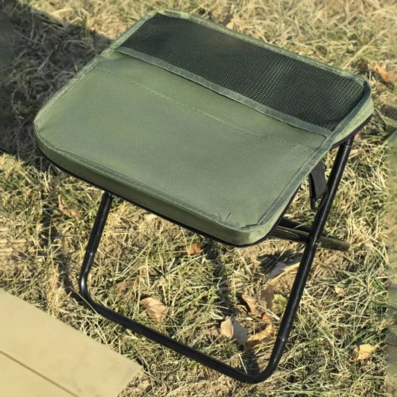 Folding Portable Stool – Camping, Hiking & Fishing Seat Bag Folding Outdoor Stool Axl