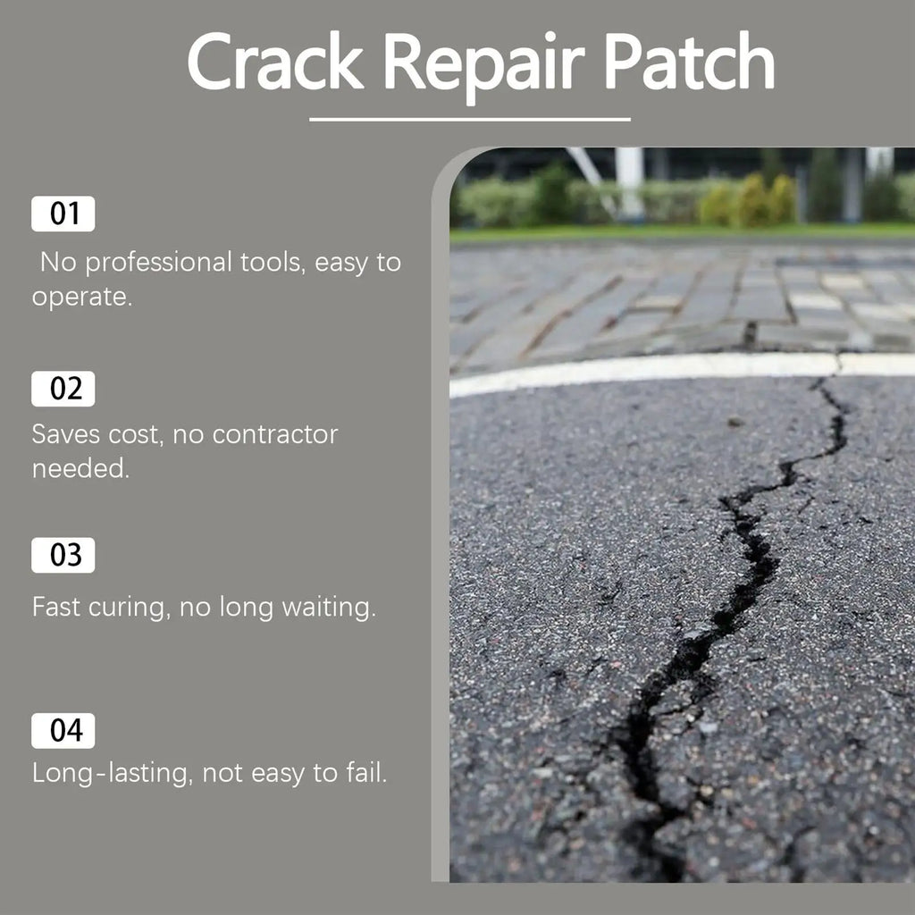Concrete Crack Filler – Self-Leveling Waterproof Caulk Sealant Crack Repair Sealant Axl
