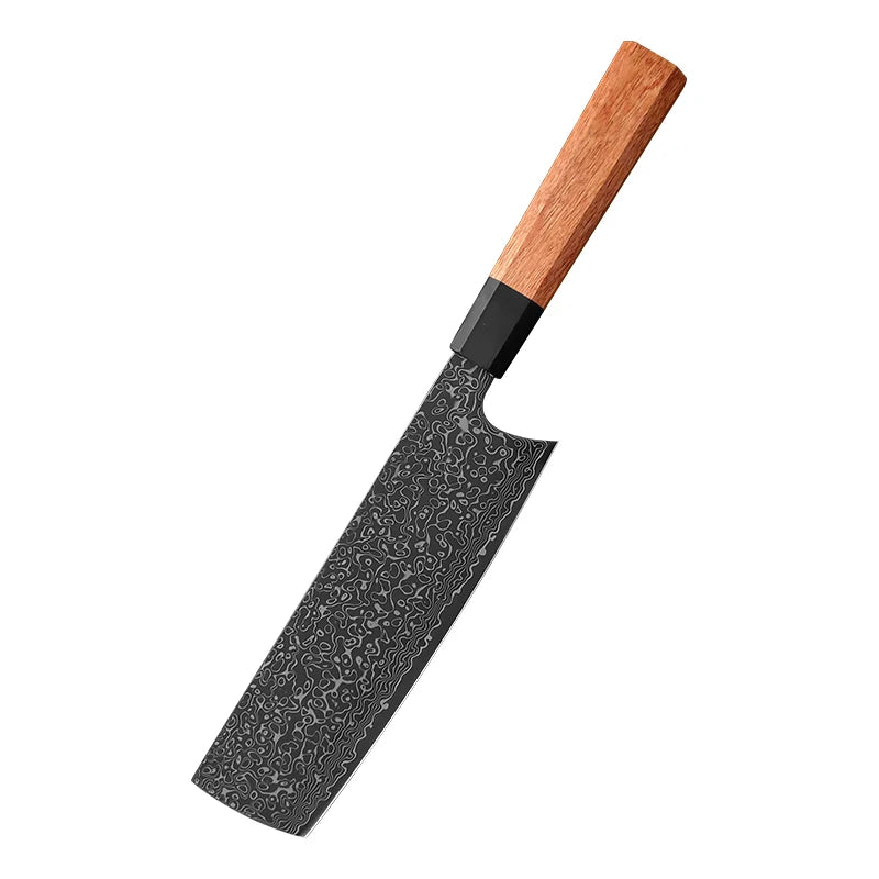 InLeung Kiritsuke Chef Knife – Damascus Steel 20.6cm Damascus Chef Knife Axl Kitchen Knife