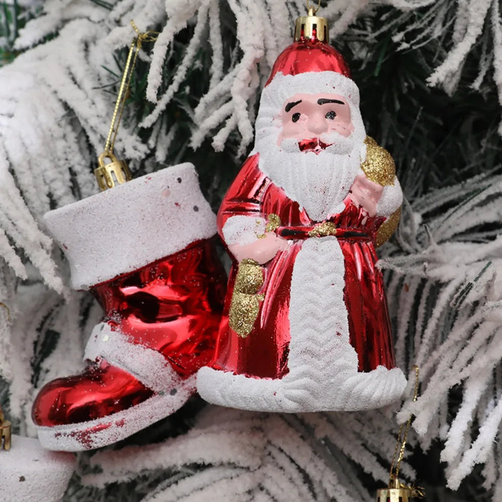 Santa Claus Christmas Tree Ornament – DIY Gift Box Pendant Christmas Tree Ornament Axl