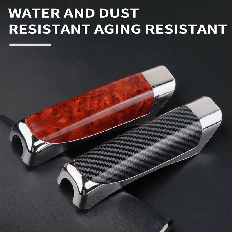 Universal Car Handbrake Cover – Anti-Slip ABS Grip Protector Car Interior Accessory Axl