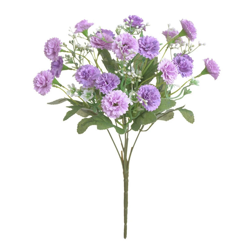 Silk Hydrangea Artificial Flowers – Lilac Wedding & Home Décor Artificial Flowers Axl purple 2 pcs