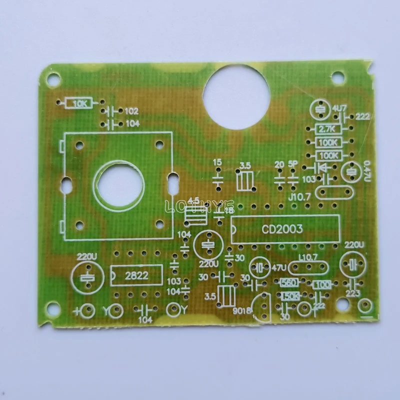 FM Radio Receiver DIY Kit – Soldering & Circuit Training Set DIY Electronics Kit Axl
