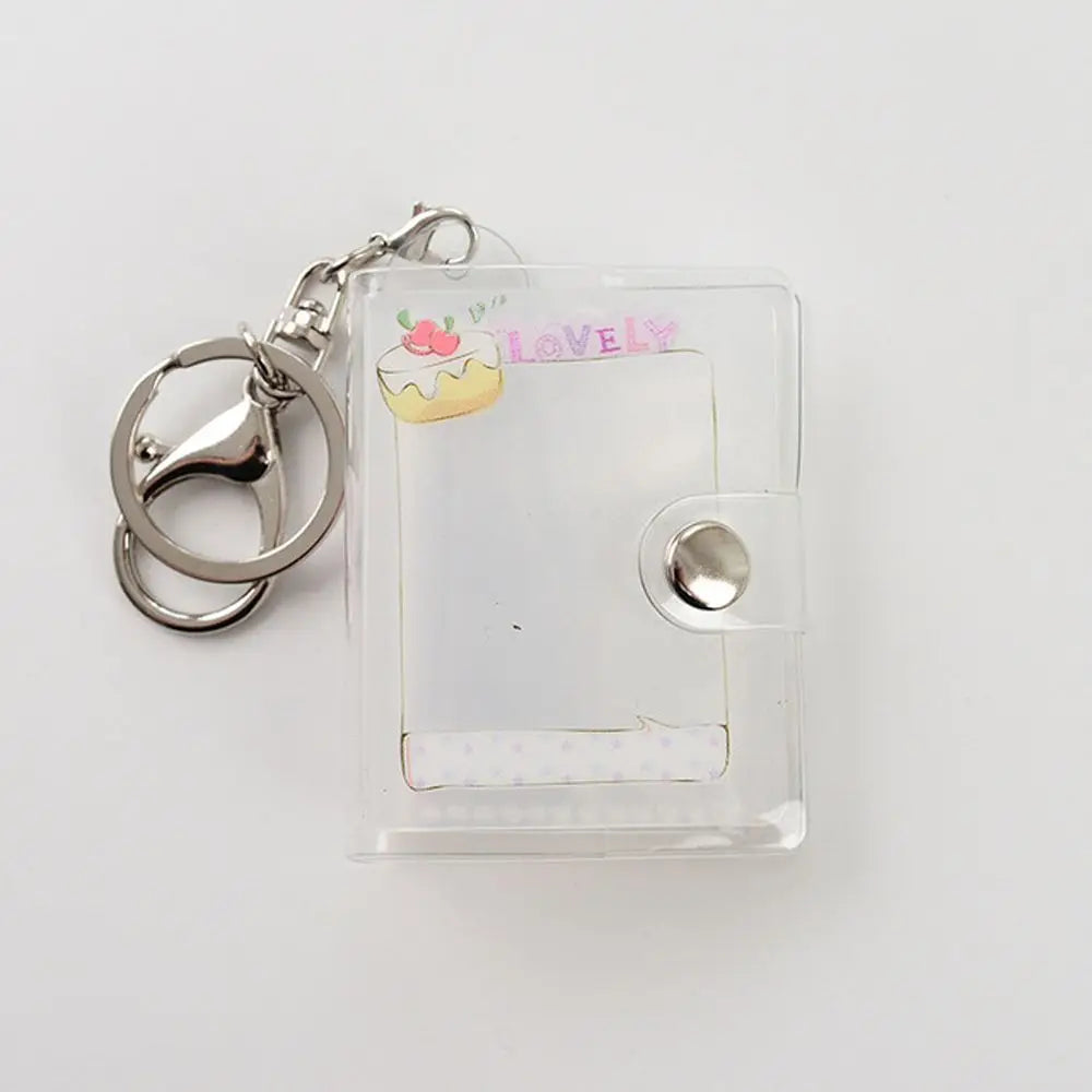 Mini Photo Album Keychain – Holds 20 Photos & Cards Photo Album Keychain Axl