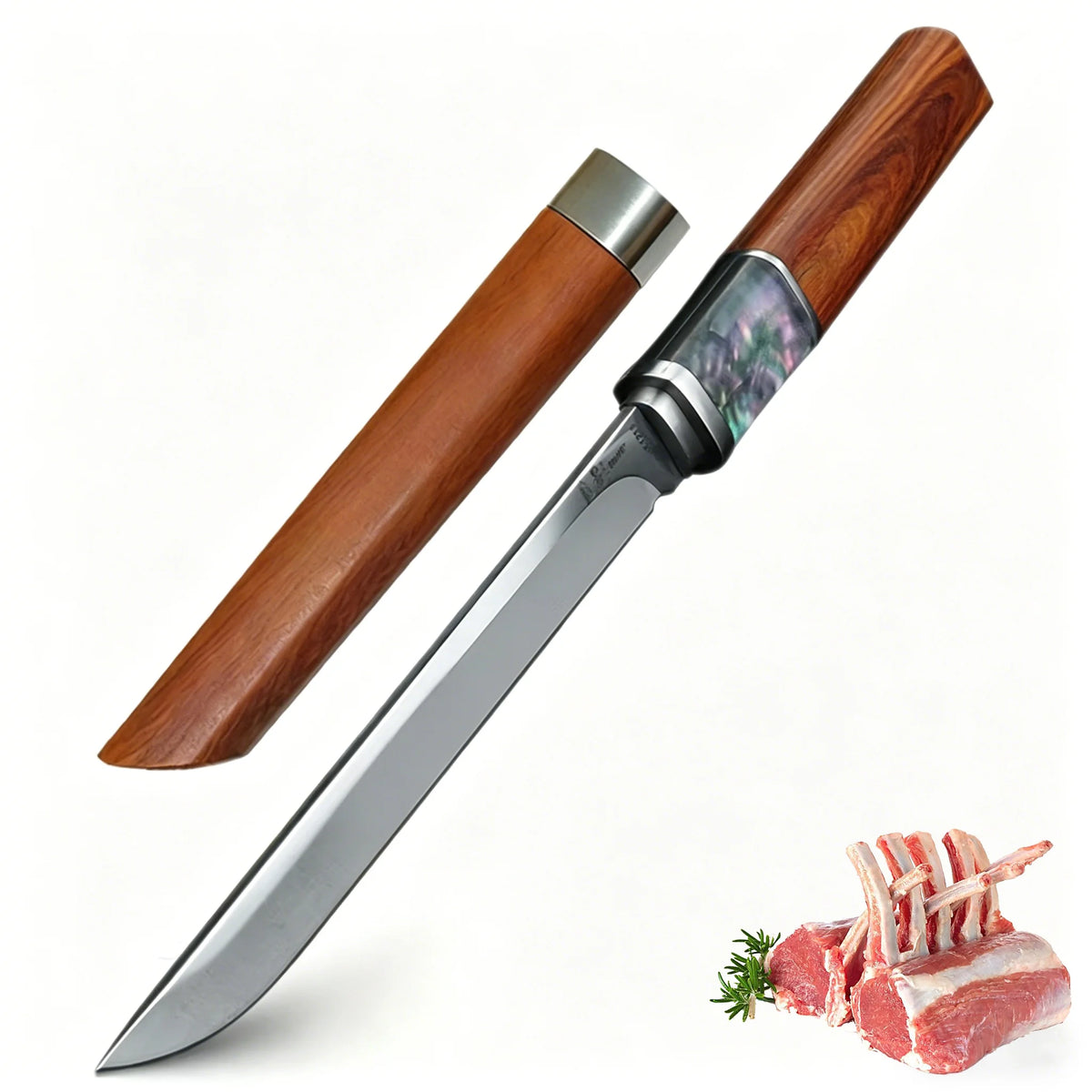 Japanese-Style Kitchen Knife | Sharp Stainless Steel, Non-Slip Kitchen Chef Knife Axl