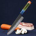 67-Layer Damascus Steel Chef Knife Set – Hand Forged 1-4 PCS Damascus Chef Knife Axl Chef Knife-1PC