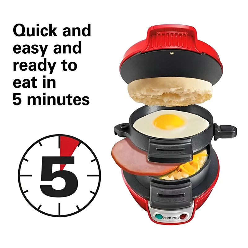 BALASHOV Electric Burger & Sandwich Maker with Egg Cooker 800W Sandwich & Burger Maker Axl